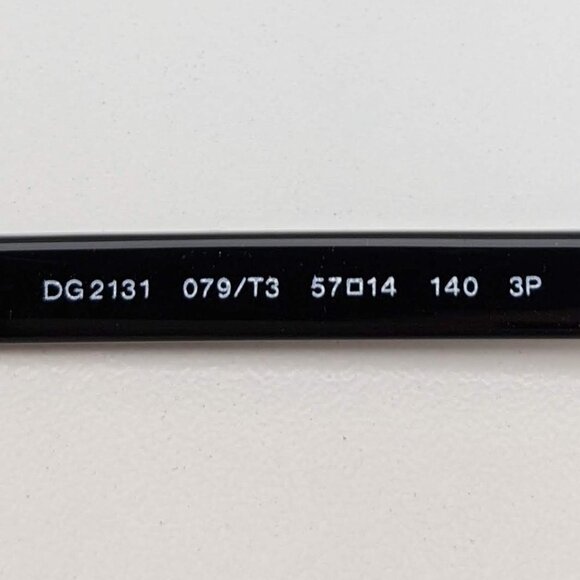 🕶️Frame Only | Dolce&Gabbana DG2131 Sunglasses 57/14 140 /KAL521🕶️ - Picture 6 of 7